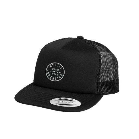 Boarding Flat Cap - Black