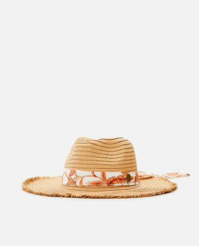 Oceans Panama Hat - Bright Orange