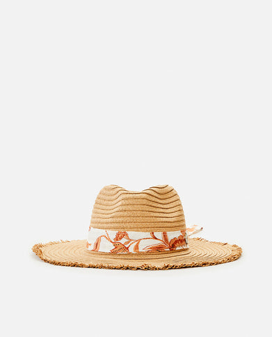 Oceans Panama Hat - Bright Orange