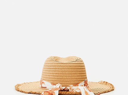 Oceans Panama Hat - Bright Orange