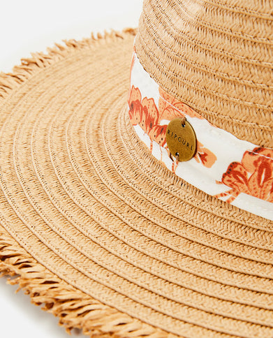 Oceans Panama Hat - Bright Orange