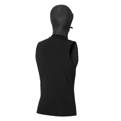 Neoprene Top W/Hood 3/2Mm