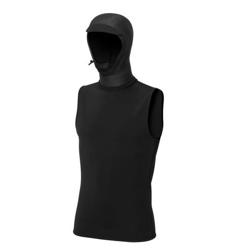 Neoprene Top W/Hood 3/2Mm