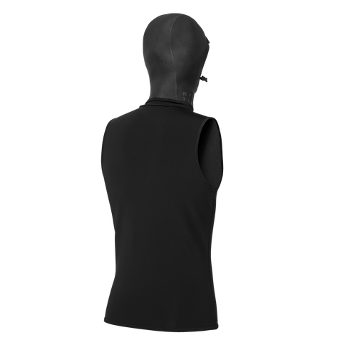 Neoprene Top W/Hood 3/2Mm