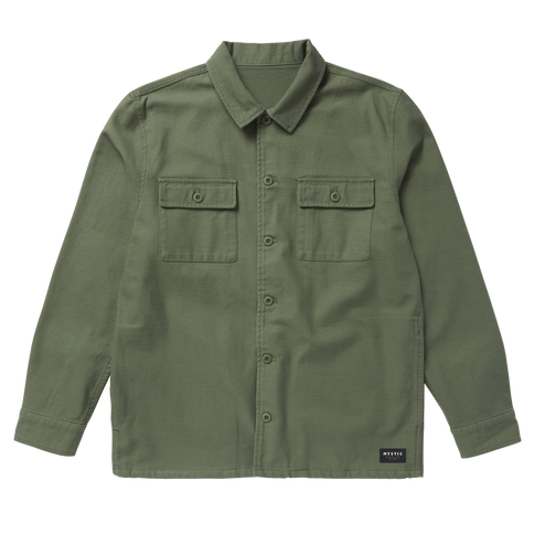 The Overshirt Jacket - Dark Olive