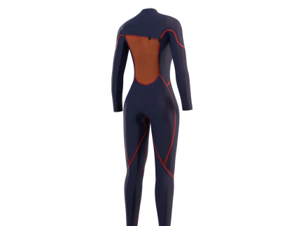 The One Fullsuit 3/2mm - Zipfree Women - Black  Wetsuit van Mystic | SHAKA