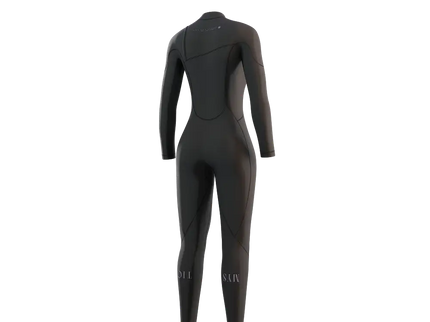 The One Fullsuit 3/2mm - Zipfree Women - Black  Wetsuit van Mystic | SHAKA