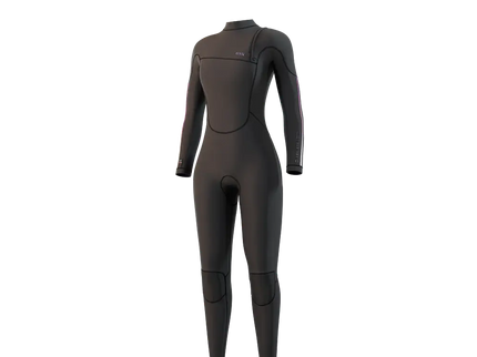 The One Fullsuit 3/2mm - Zipfree Women - Black  Wetsuit van Mystic | SHAKA