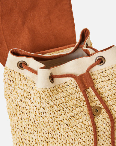 Essentials Straw 7L Backpack - Natural