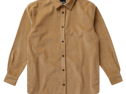 Corduroy Shirt - Slate Brown