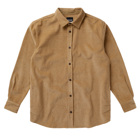 Corduroy Shirt - Slate Brown