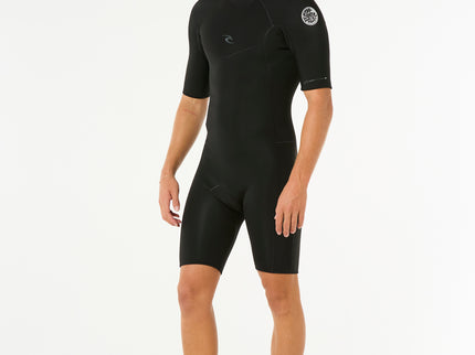 Dawn Patrol Back Zip Springsuit 2/2mm - Black