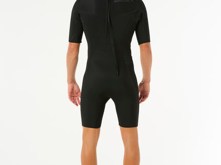 Dawn Patrol Back Zip Springsuit 2/2mm - Black