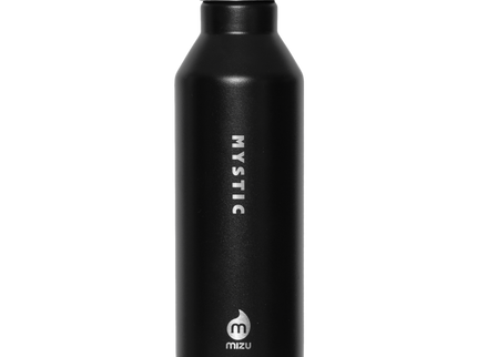 Mystic Mizu Thermos Bottle - Black/Silver