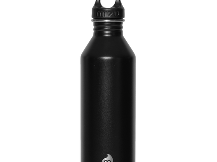 Mizu Water Bottle - Black/Silver