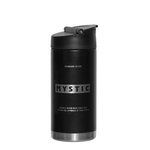 Mystic Mizu Coffee Cup - Black/Silver