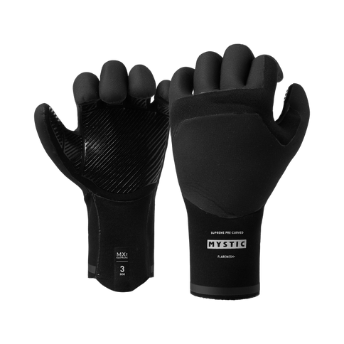 Roam Glove 3mm Precurved - Black