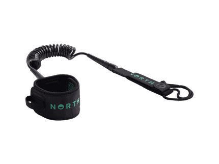 Coiled Ankle Leash - Black