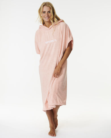 Classic Surf Hooded Towel - Peach