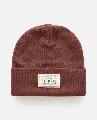 Premium Surf Tall Beanie - Brown