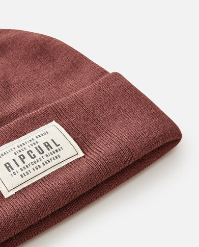 Premium Surf Tall Beanie - Brown