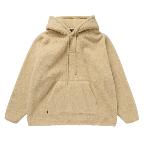 Loft hood Sweat - Pale Khaki