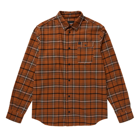 The Check Shirt - Golden Brown