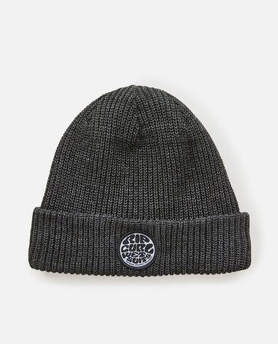 Icons Reg Beanie - Black