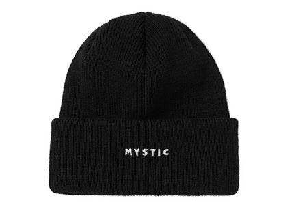 The Logo Beanie - Black  Muts van Mystic | SHAKA
