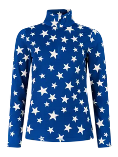 Swana 1/4 zip active top - Cosmic blue