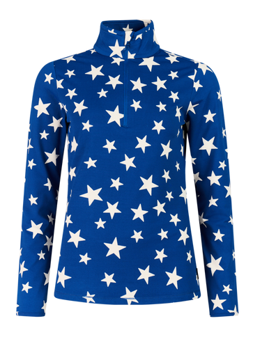 Swana 1/4 zip active top - Cosmic blue  Thermo Shirt van Protest | SHAKA