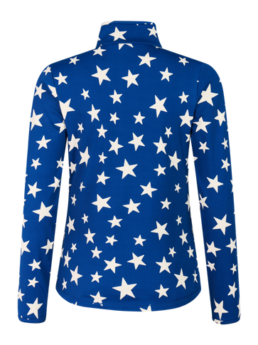 Swana 1/4 zip active top - Cosmic blue  Thermo Shirt van Protest | SHAKA