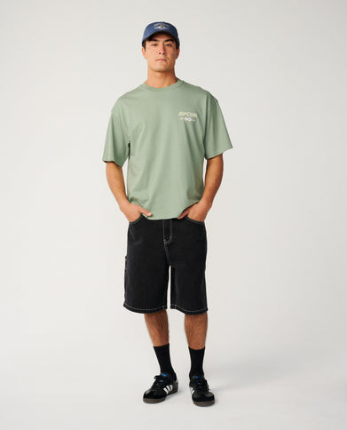 Heritage Icon Tee - Sage  T-Shirt van Rip Curl | SHAKA
