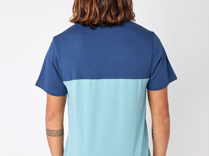 Inda Pocket Tee – Staubiges Blau