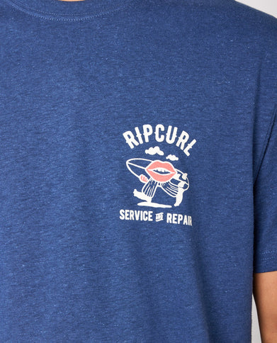 Shaper Avenue Tee - Washed Navy