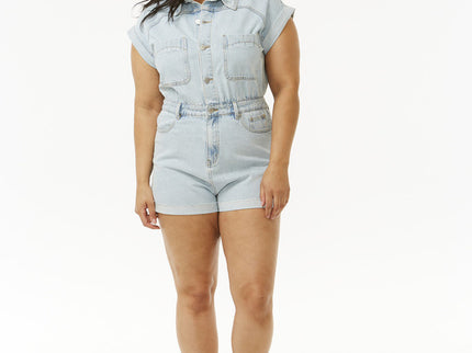 Venice Romper - Light Blue