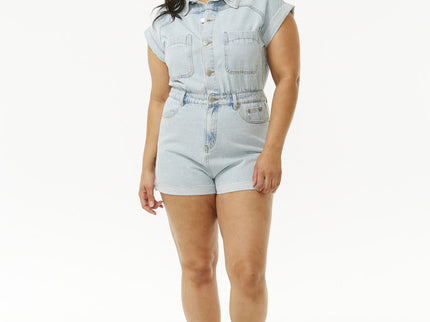 Venice Romper - Light Blue