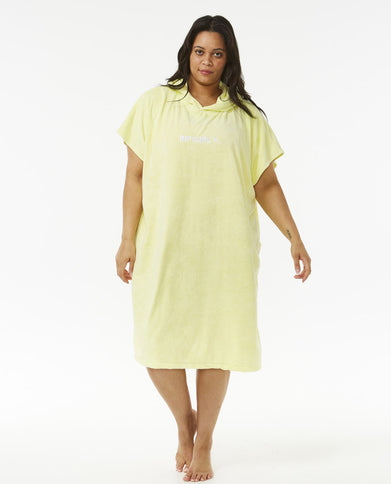 Classic Surf Hooded Towel - Bright Yellow