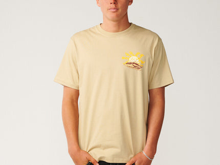 Surf Trip Tee - Khaki Sand