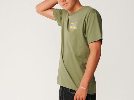 Surf Trip Tee - Surplus Green