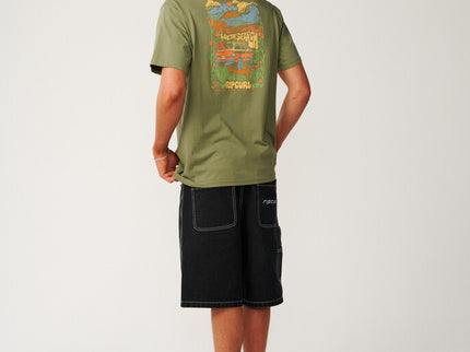 Surf Trip Tee - Surplus Green