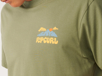 Surf Trip Tee - Surplus Green
