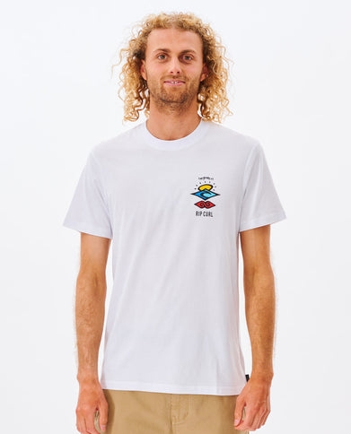 Search Icon Tee - White