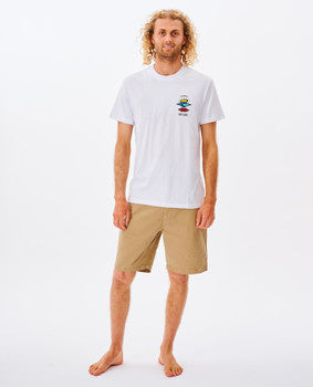 Search Icon Tee - White