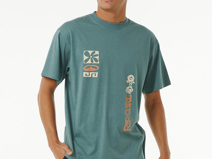 Swc Power Plants Tee - Blue Stone