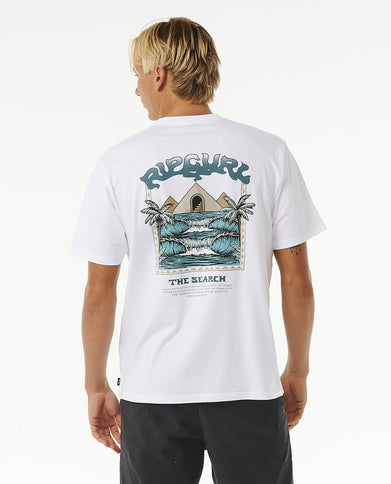 Rip Curl Pro 24 Line Up Tee - Vintage White