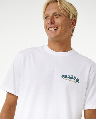 Rip Curl Pro 24 Line Up Tee - Vintage White