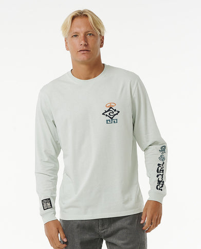 Swc Peace L/S Tee - Mint