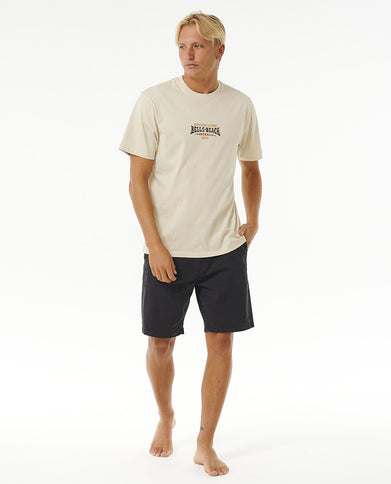 Rip Curl Pro 24 Logo Tee - Vintage White