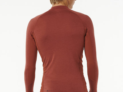 Dawn Patrol Upf Perf L/S - Red Marle